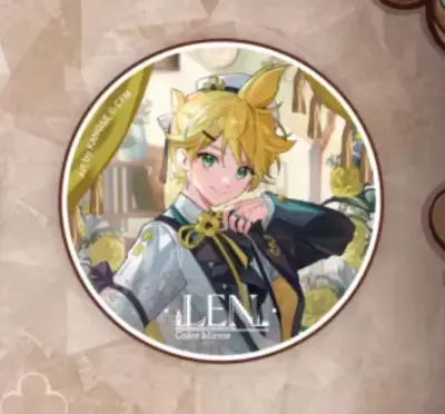 Chapa Vocaloid len - miniatura 2