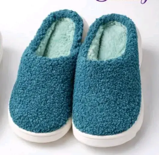 Pantuflas grises acolchadas - 3