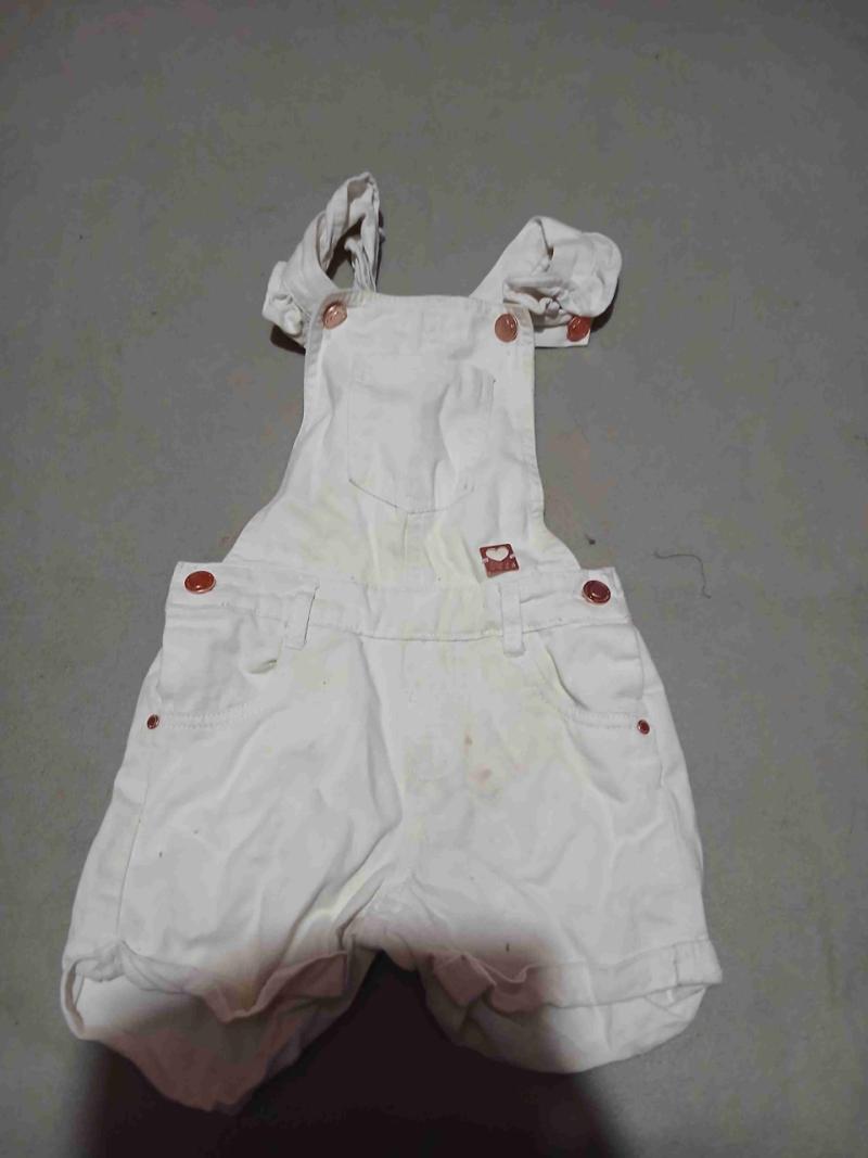Vestido infantil coral con arcoíris - 2