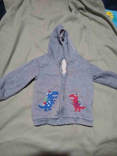 Vestido infantil coral con arcoíris - miniatura 6