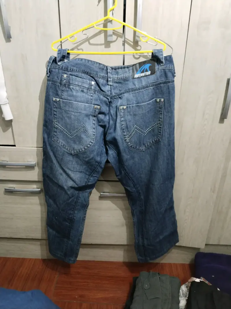 Jeans de mezclilla azul - 2