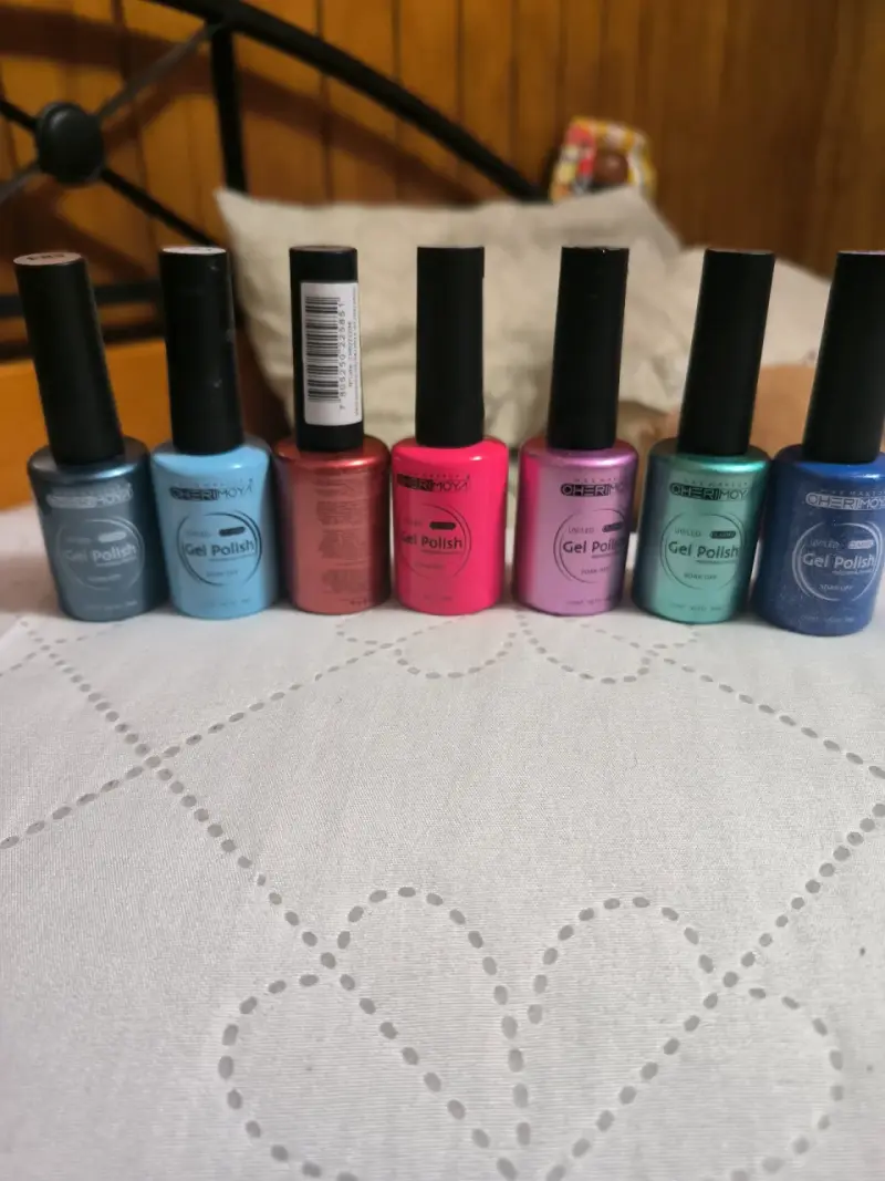 Set de esmaltes de uñas gel