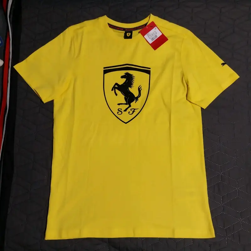 Polera amarilla Ferrari nueva "S" - 1