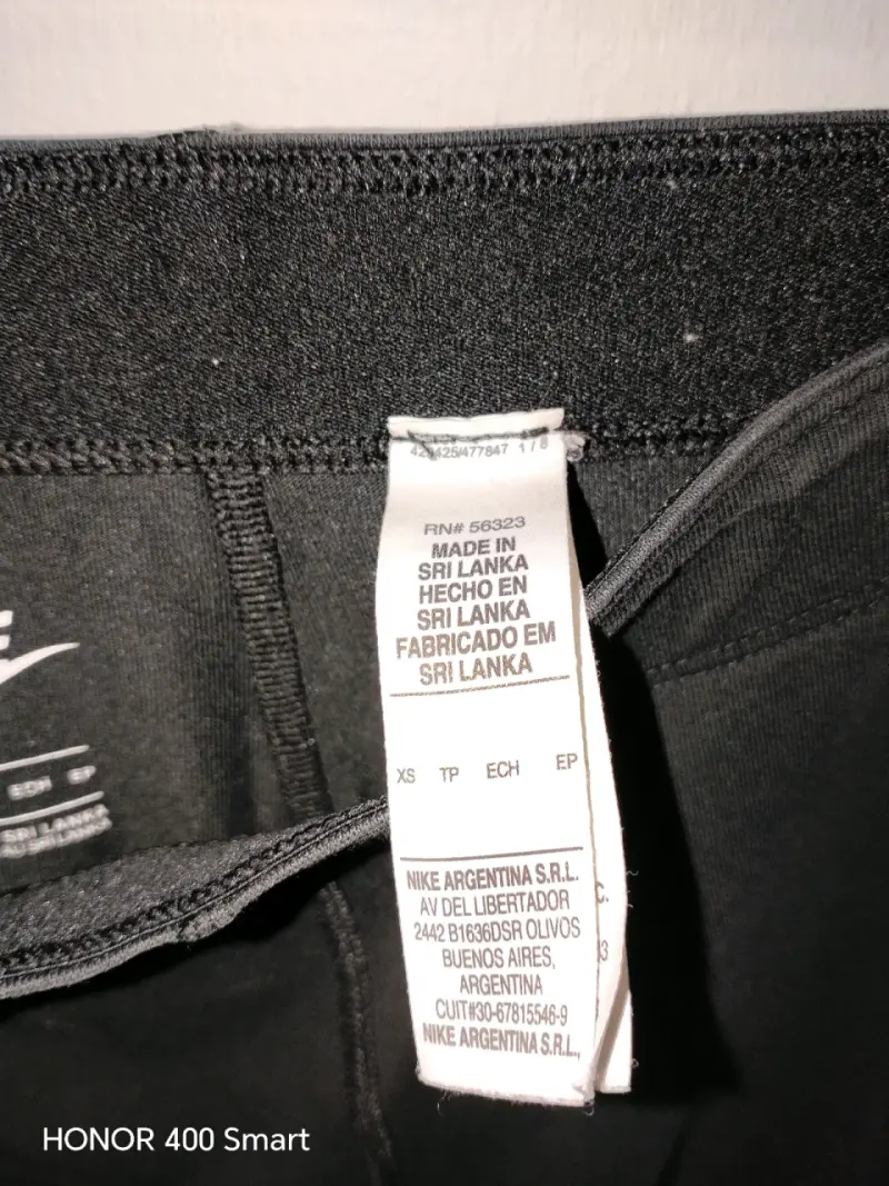 Calzas Nike XS (T8) - 2