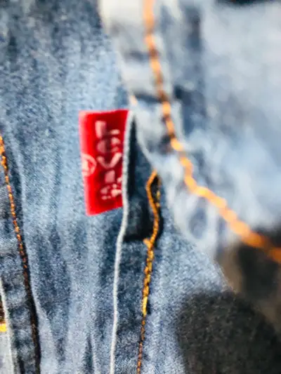 Camisa de mezclilla azul Levis - miniatura 3