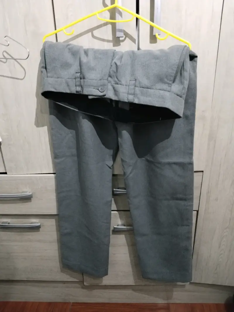 Pantalones grises hombres colegio - 2