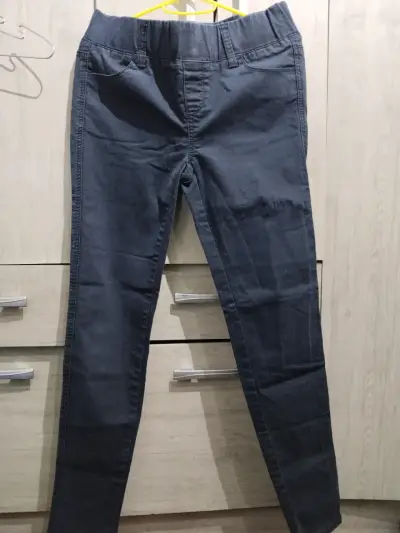 Pantalones azul oscuro mujer - miniatura 1
