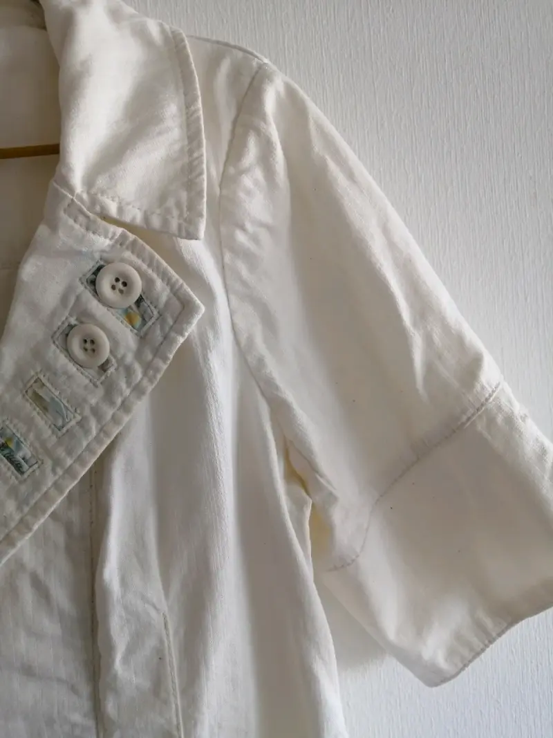 Chaqueta blanca de mujer - 4
