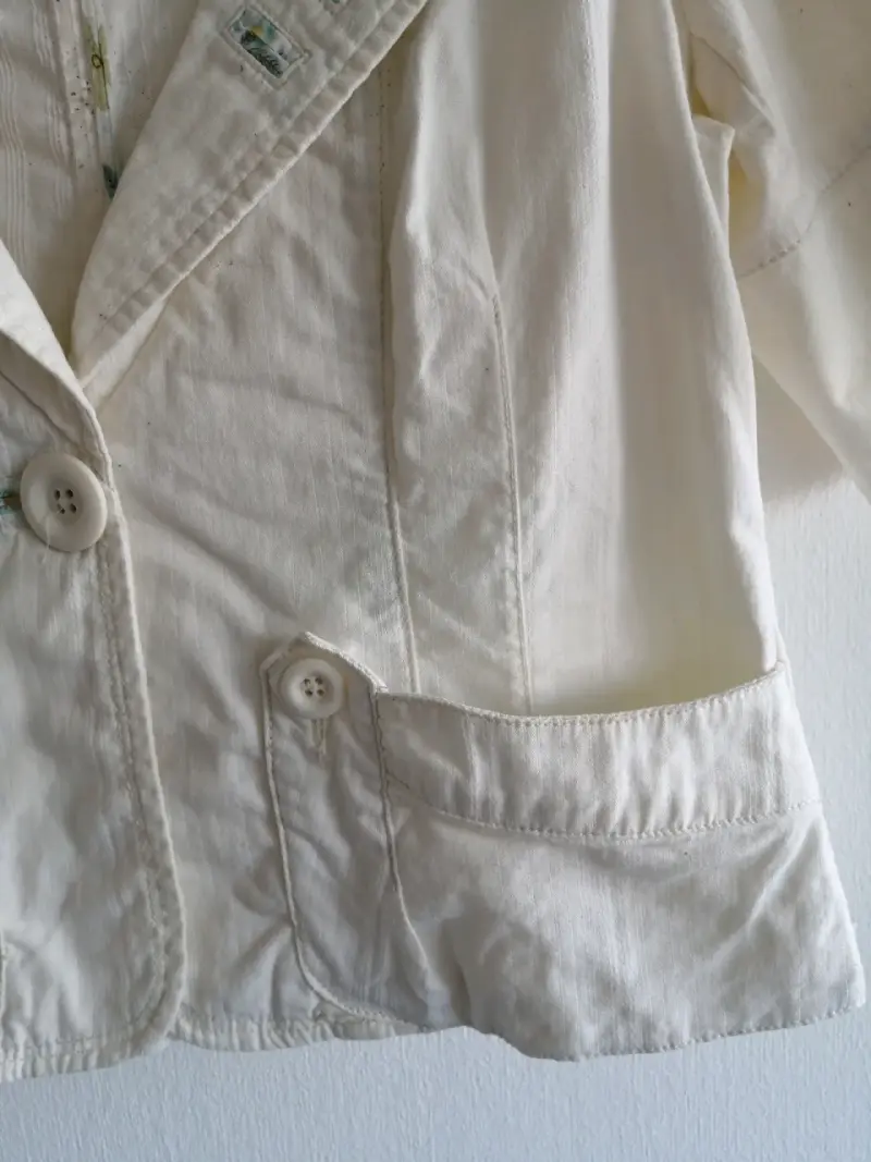 Chaqueta blanca de mujer - 5