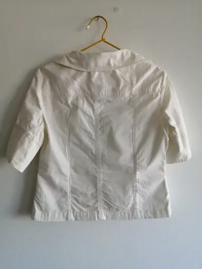Chaqueta blanca de mujer - miniatura 6