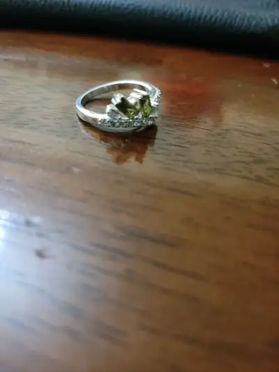 Anillo de plata 925 con piedras - miniatura 1