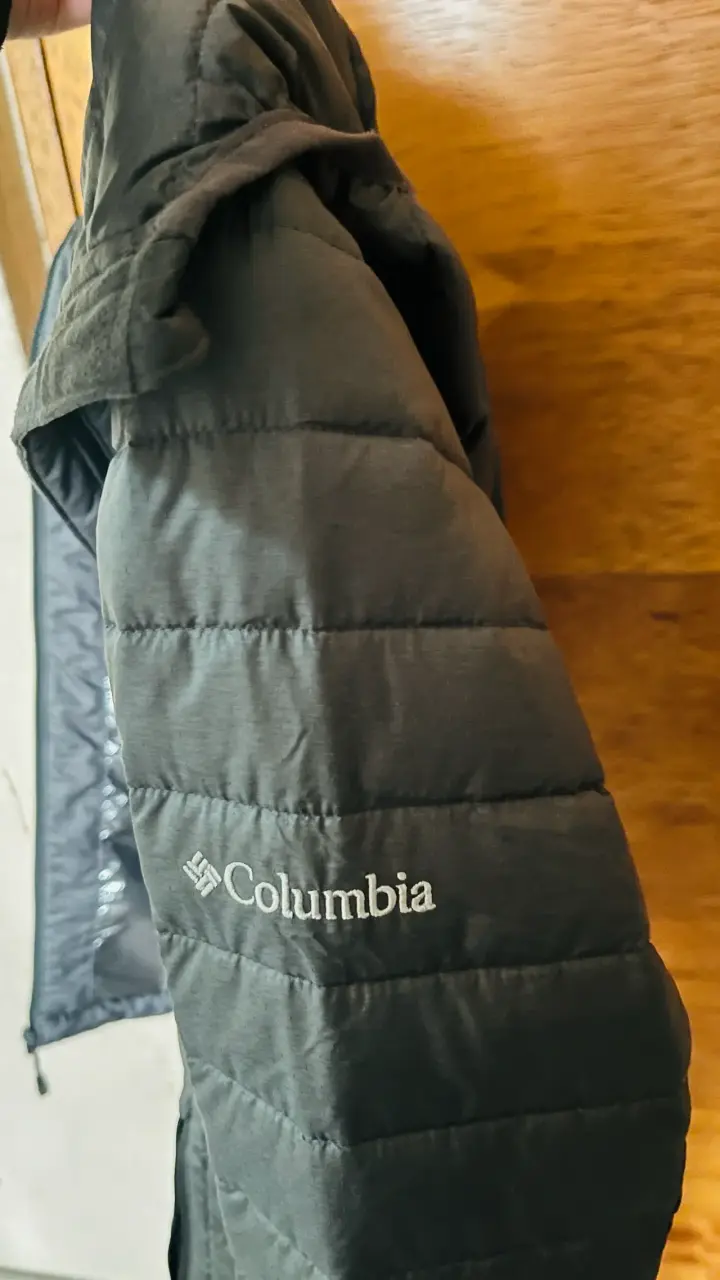 Chaqueta acolchada gris Columbia talla xs - 2