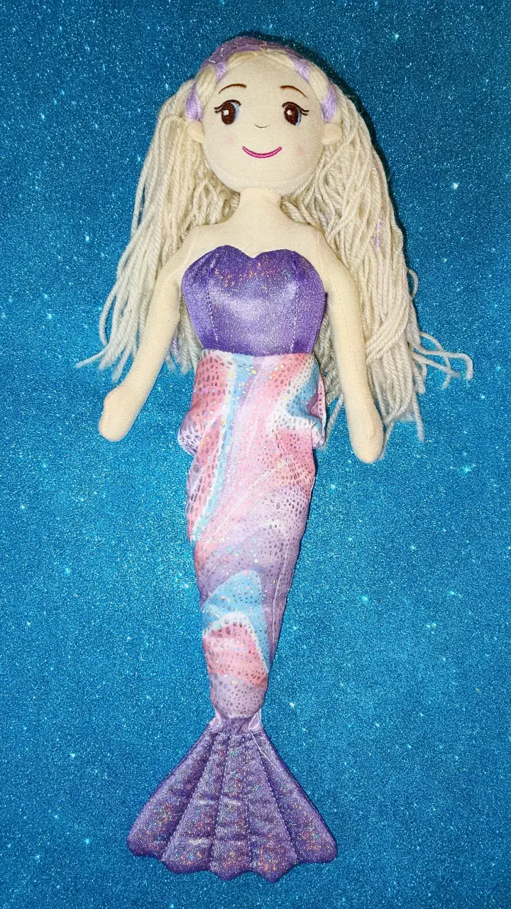 Muñeca de sirena colorida - 1