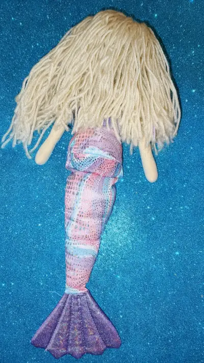 Muñeca de sirena colorida - miniatura 2