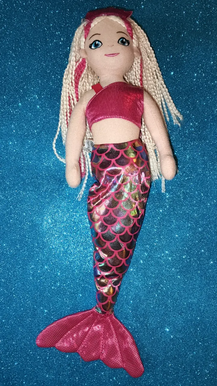 Muñeca sirena con trenza - 1