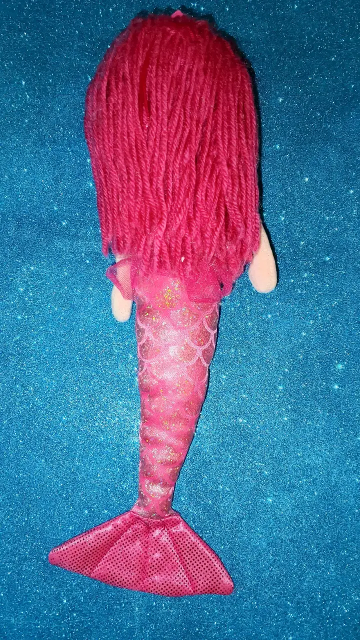 Muñeca sirena rosada brillante - 2