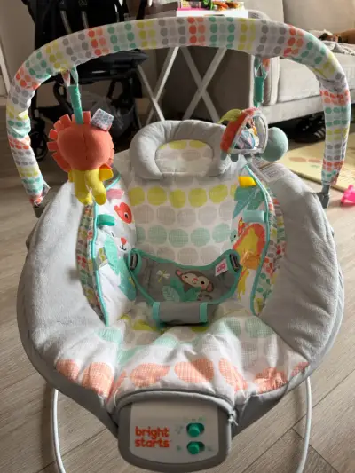 Silla mecedora de bebé Bright Starts - miniatura 1