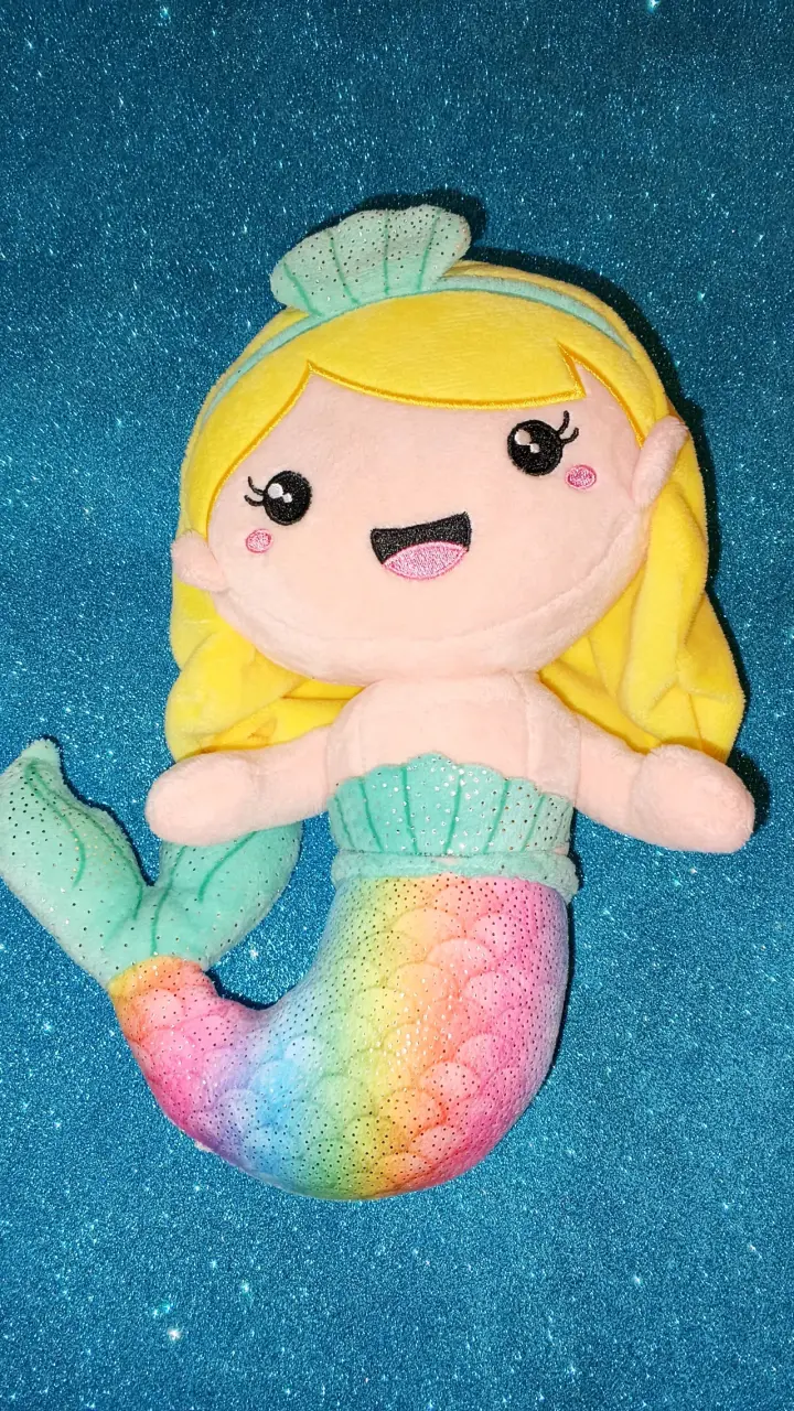 Peluche sirena arcoíris - 1