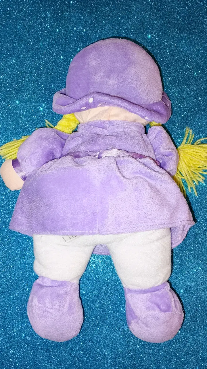 Muñeca de trapo violeta - 2