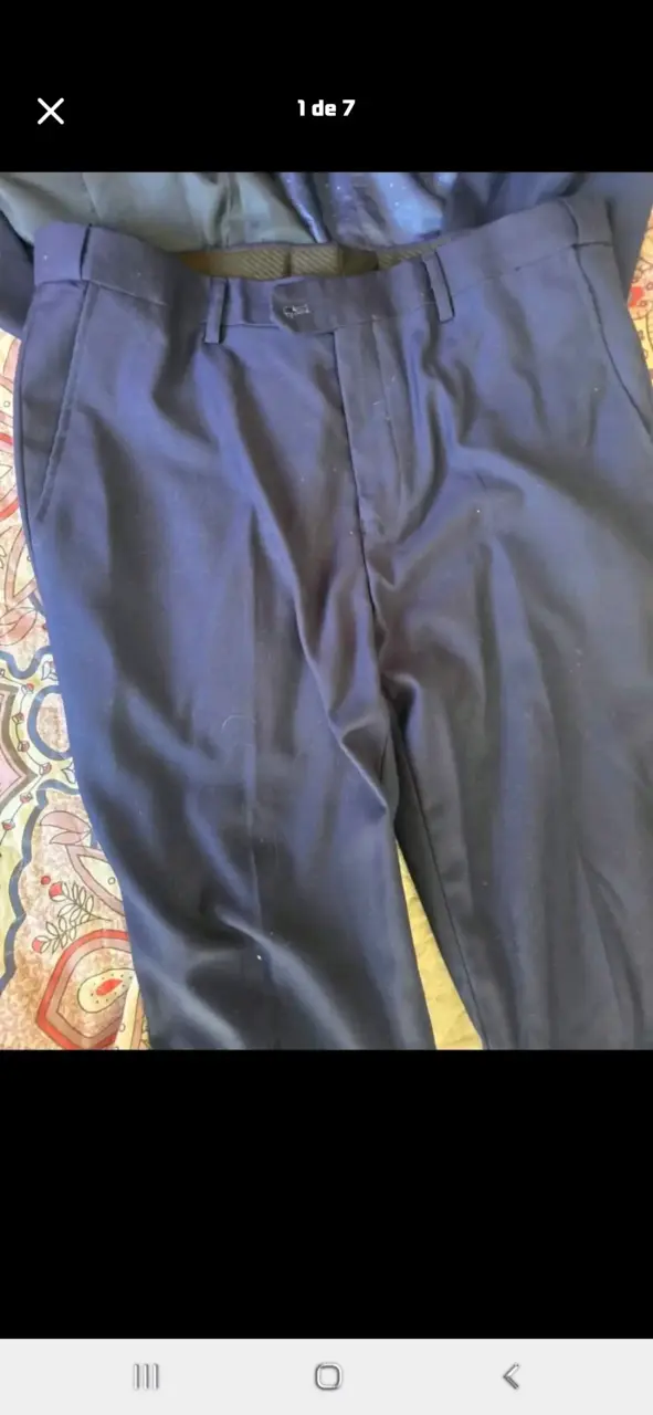 Blazer azul oscuro y zapatos de vestir - 2