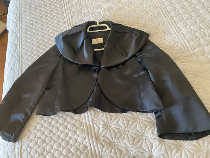 Chaqueta elegante negra - 1