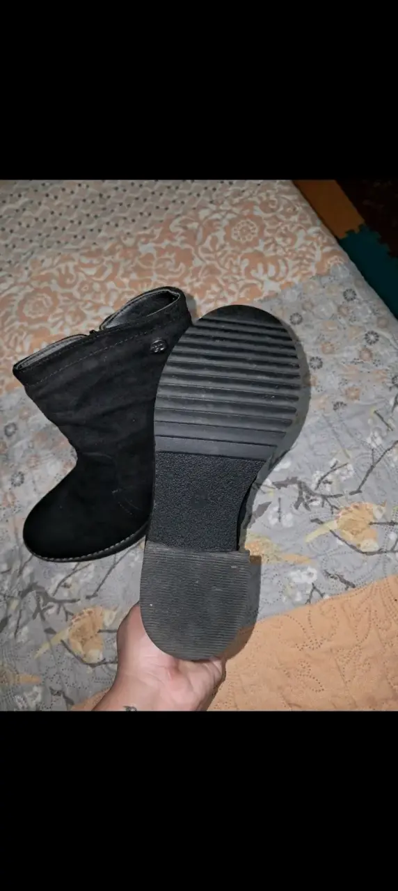 Botas negras de gamuza - 3