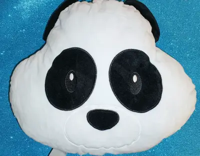 Cojín decorativo panda - miniatura 1