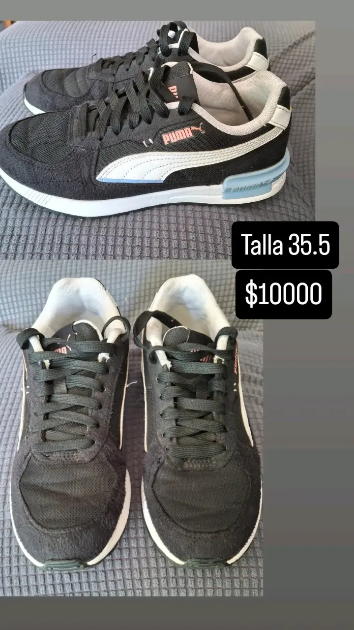 Zapatillas negras deportivas