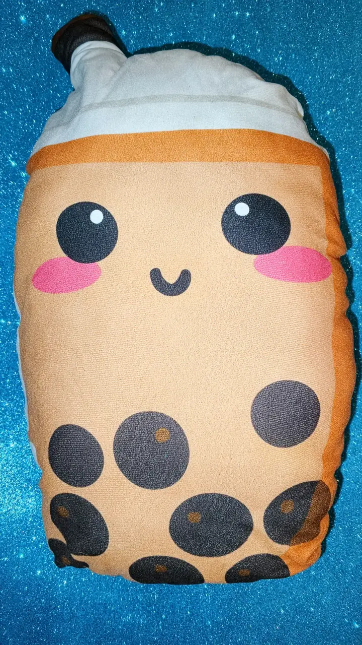 Cojín de té boba kawaii - 2