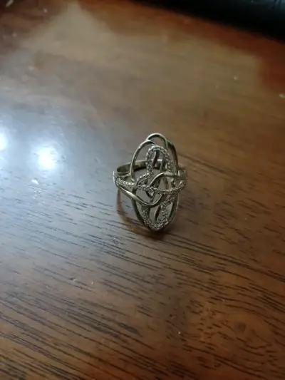 Anillo de diseño en plata 925 - miniatura 1