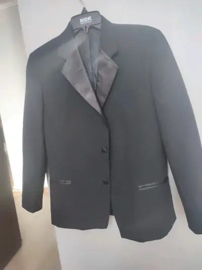 Blazer negro elegante MDK - miniatura 1