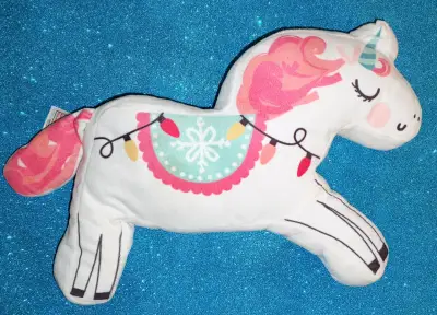Cojín de unicornio decorativo - miniatura 1