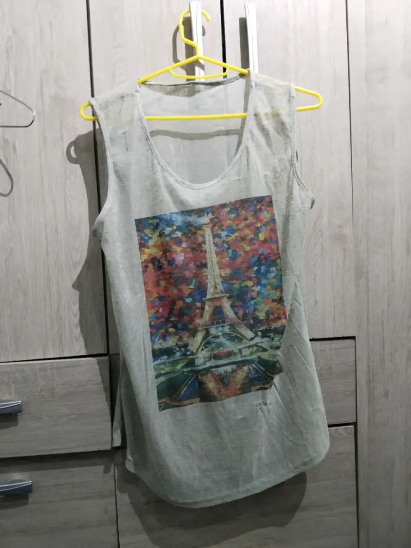 Polera sin mangas Torre Eiffel - 1