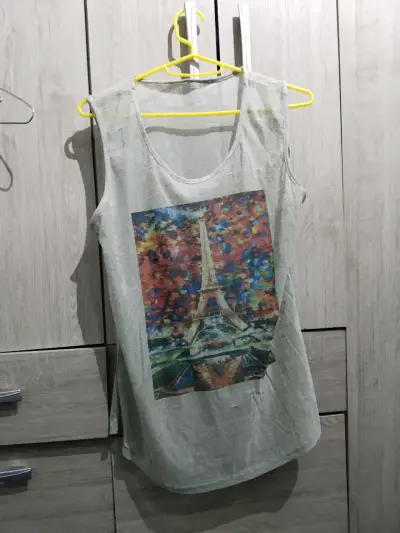 Polera sin mangas Torre Eiffel - miniatura 1