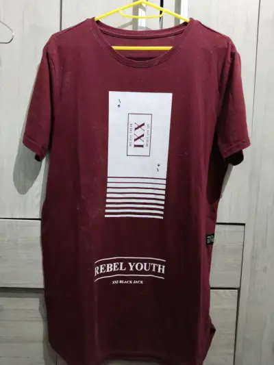 Polera granate Rebel Youth - miniatura 1