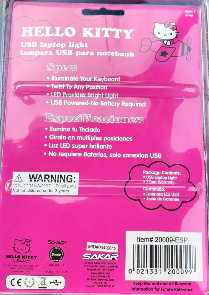 Lámpara USB Hello Kitty - 3