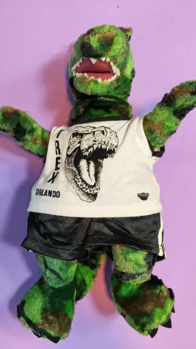 Peluche BAB dinosaurio verde T-Rex - miniatura 1