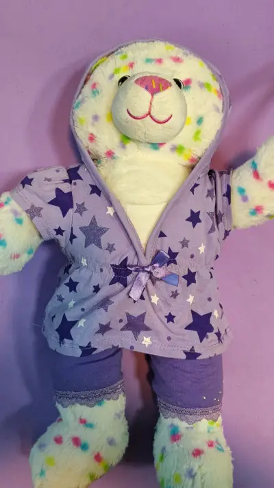 Peluche BAB oso polar multicolor - miniatura 1