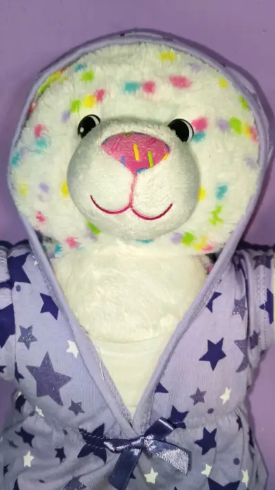 Peluche BAB oso polar multicolor - miniatura 2
