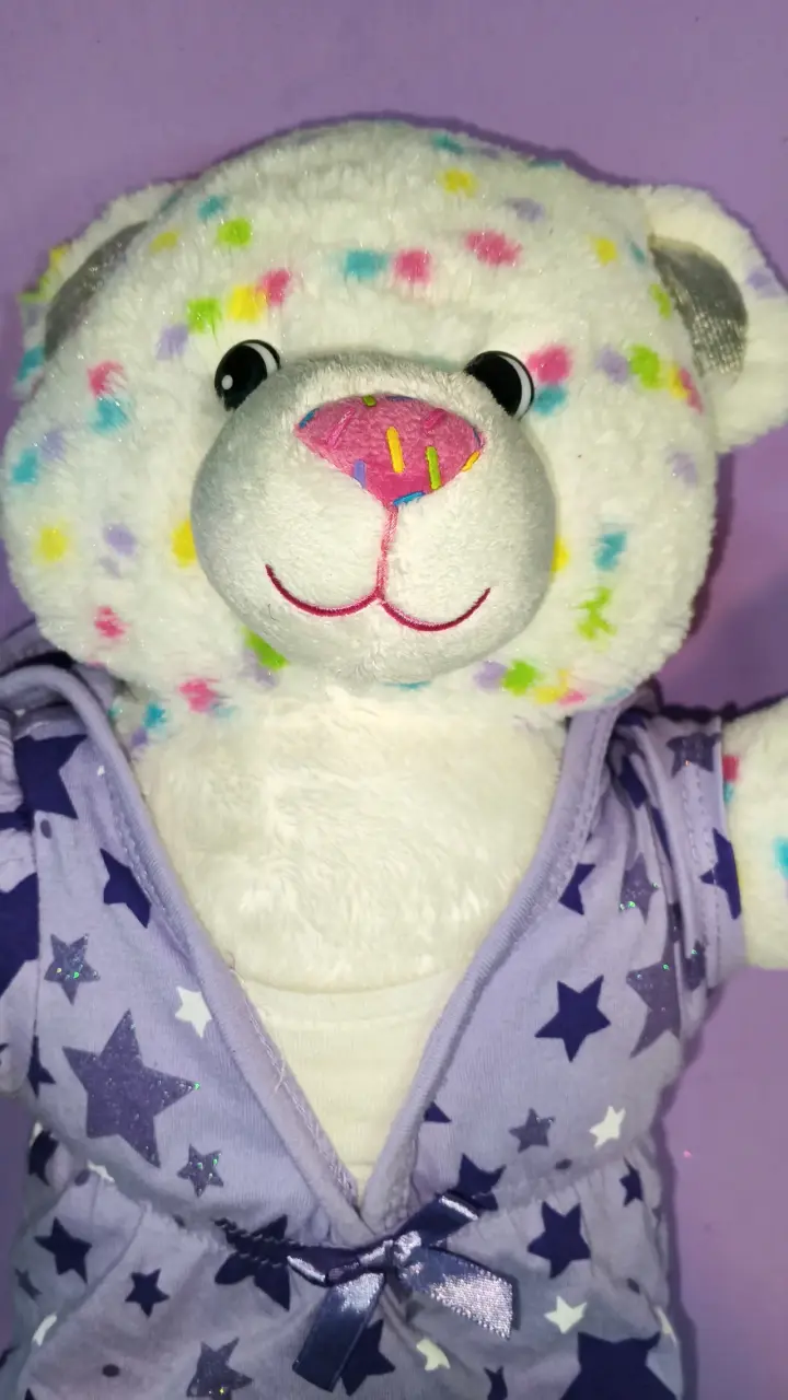 Peluche BAB oso polar multicolor - 3