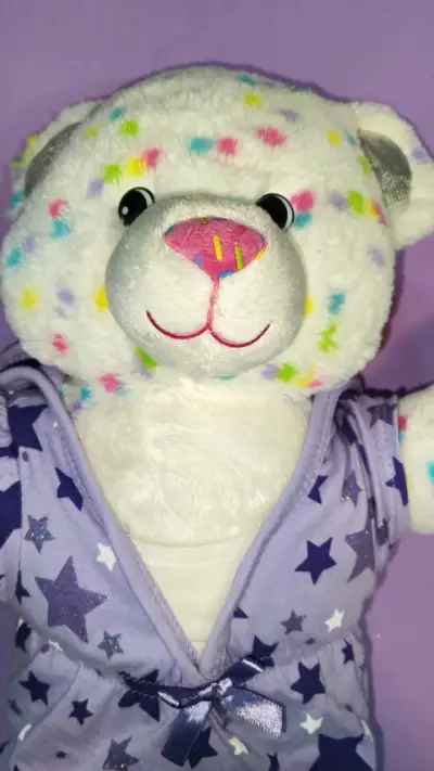 Peluche BAB oso polar multicolor - miniatura 3