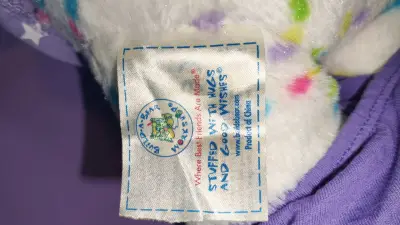 Peluche BAB oso polar multicolor - miniatura 5