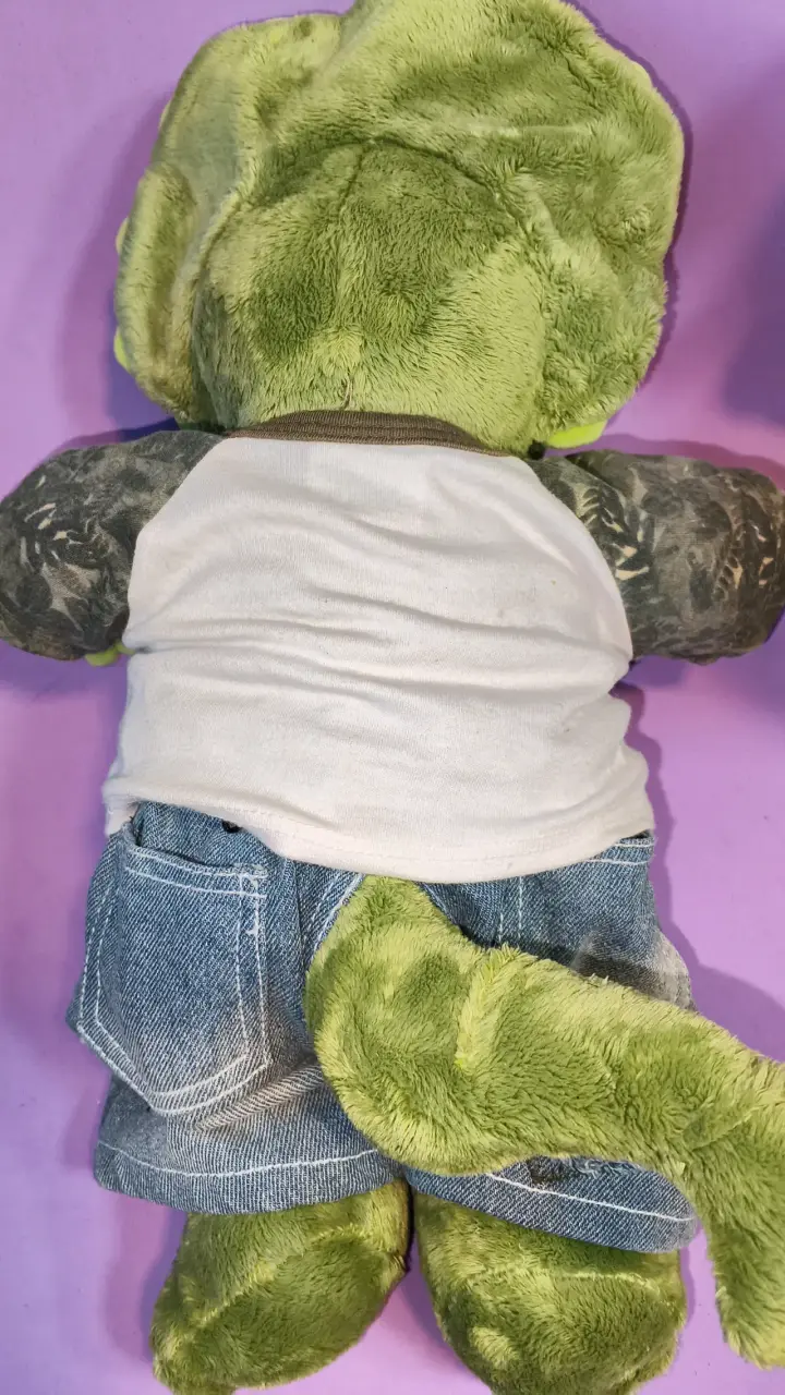 Peluche BAB dinosaurio verde - 3