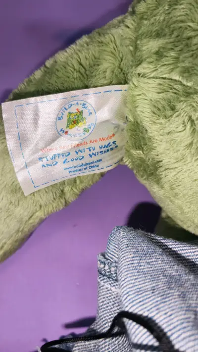 Peluche BAB dinosaurio verde - miniatura 4