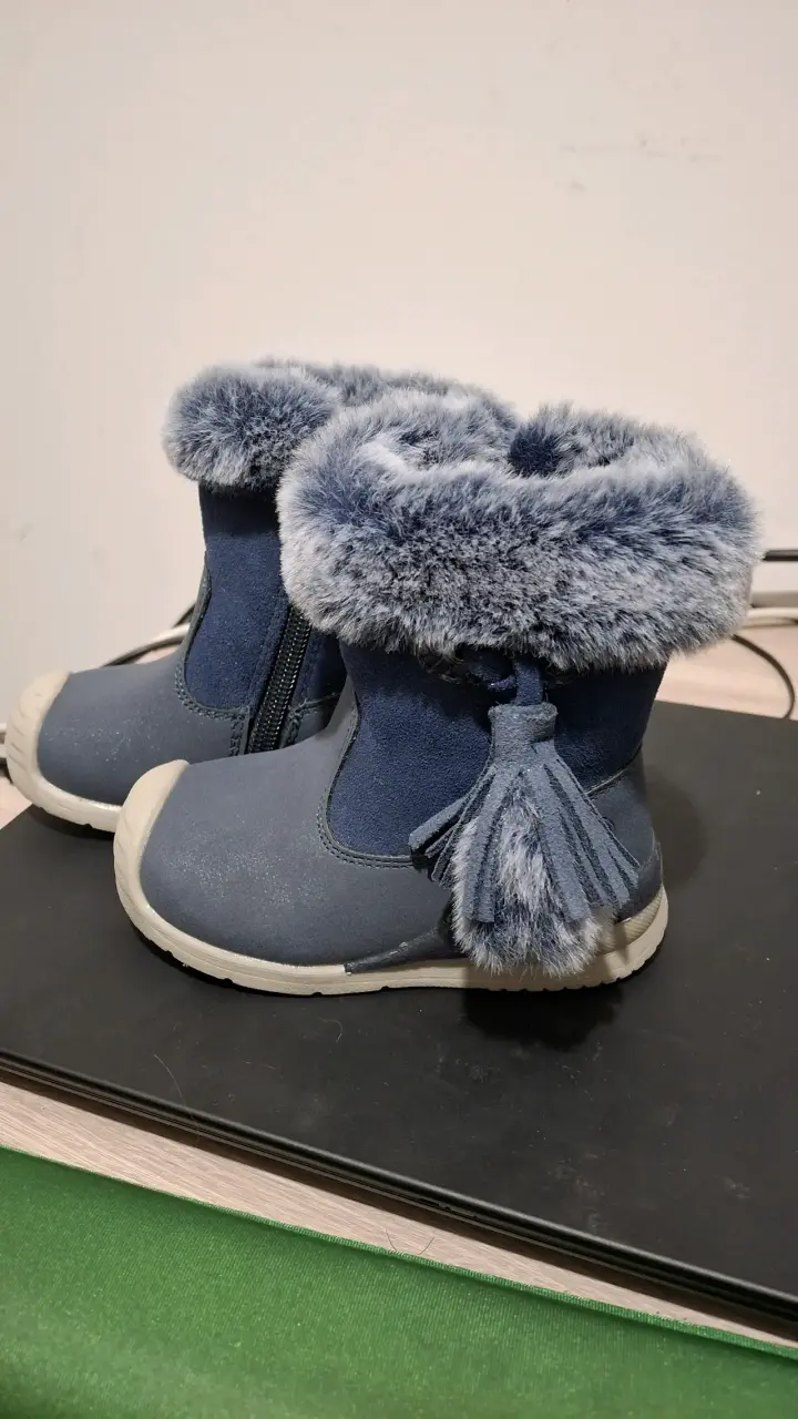 Botas azul con forro polar - 2