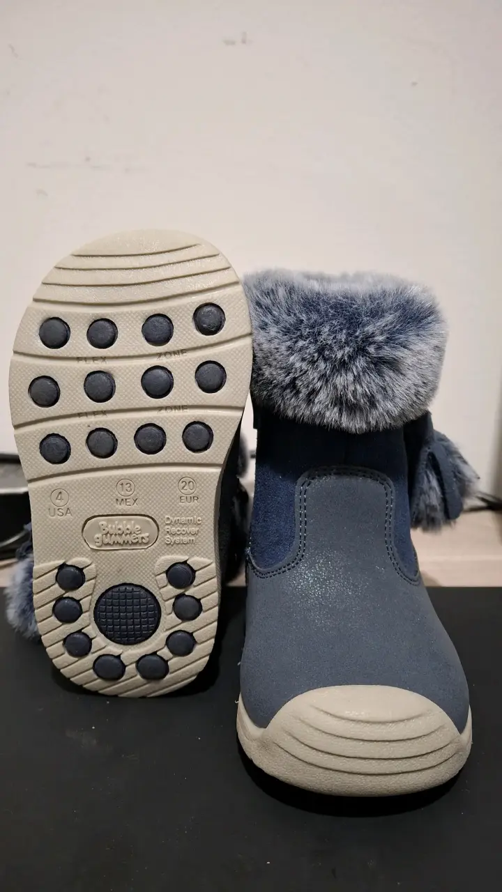 Botas azul con forro polar - 4