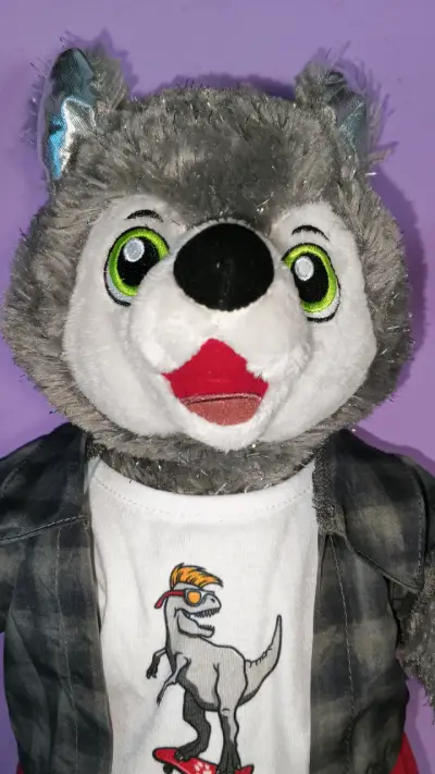 Peluche BAB lobo con ropa cool - miniatura 2