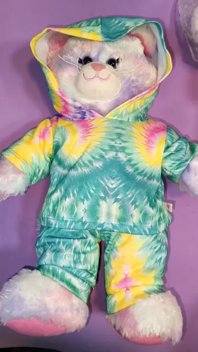 Peluche BAB gato multicolor - miniatura 2