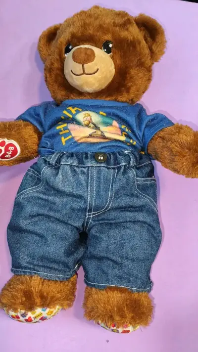 Osito BAB de peluche vestido casual - miniatura 1