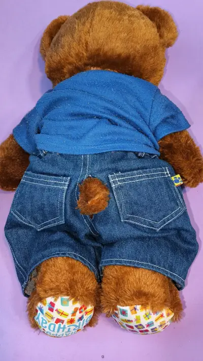 Osito BAB de peluche vestido casual - miniatura 2